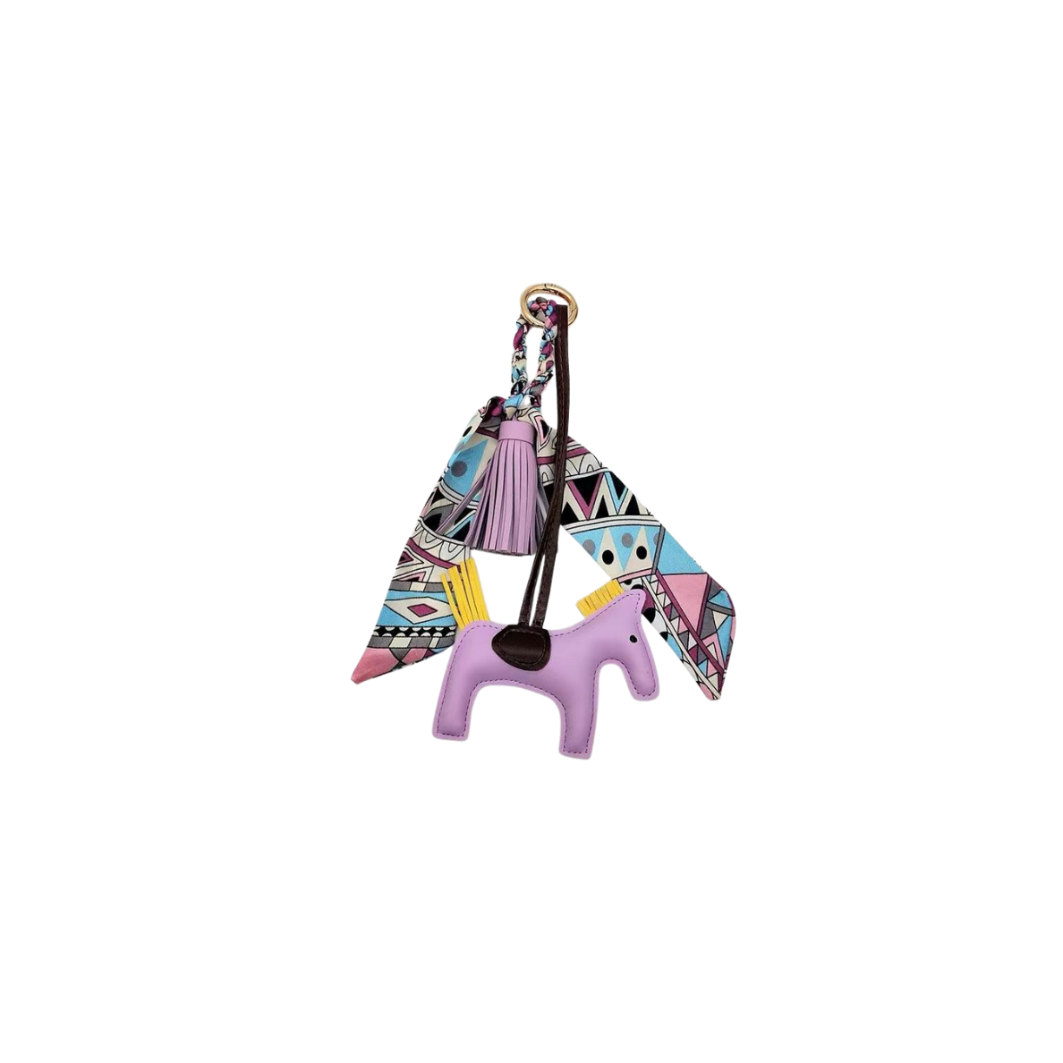 PURPLE HORSE CHARM