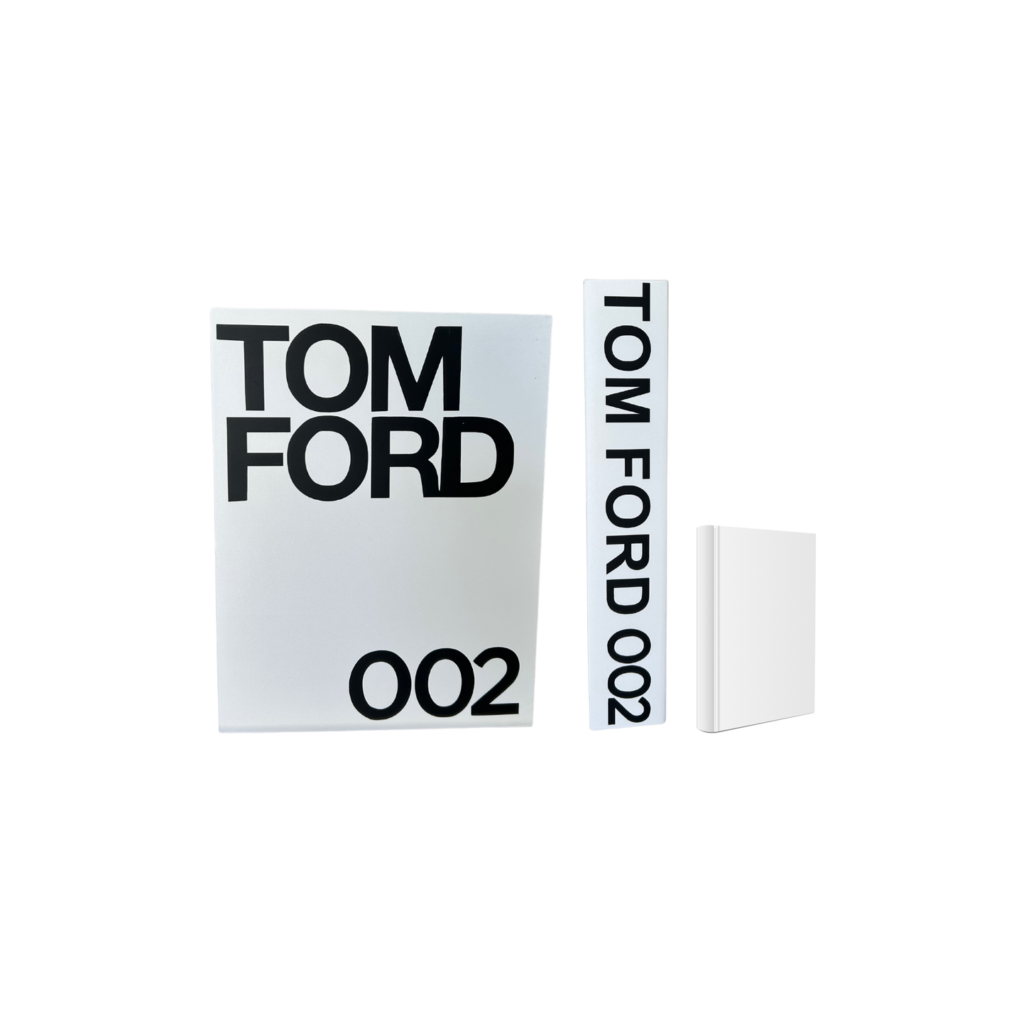 WHITE TOM FORD DECORATION BOOK