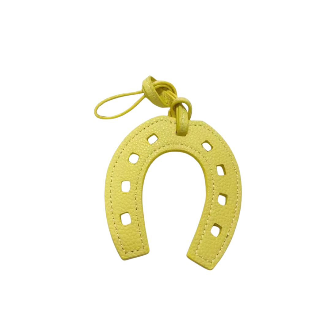HORSESHOE YELLOW CHARM