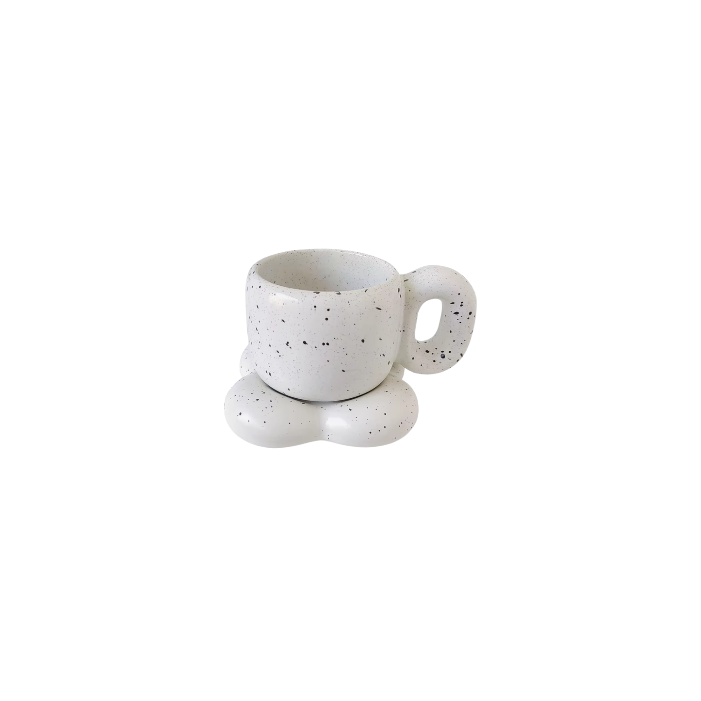 WHITE PUFF CUP