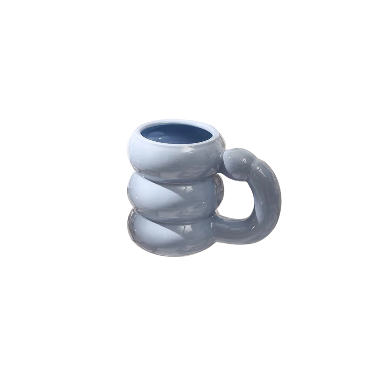 BLUE LOOPY CUP