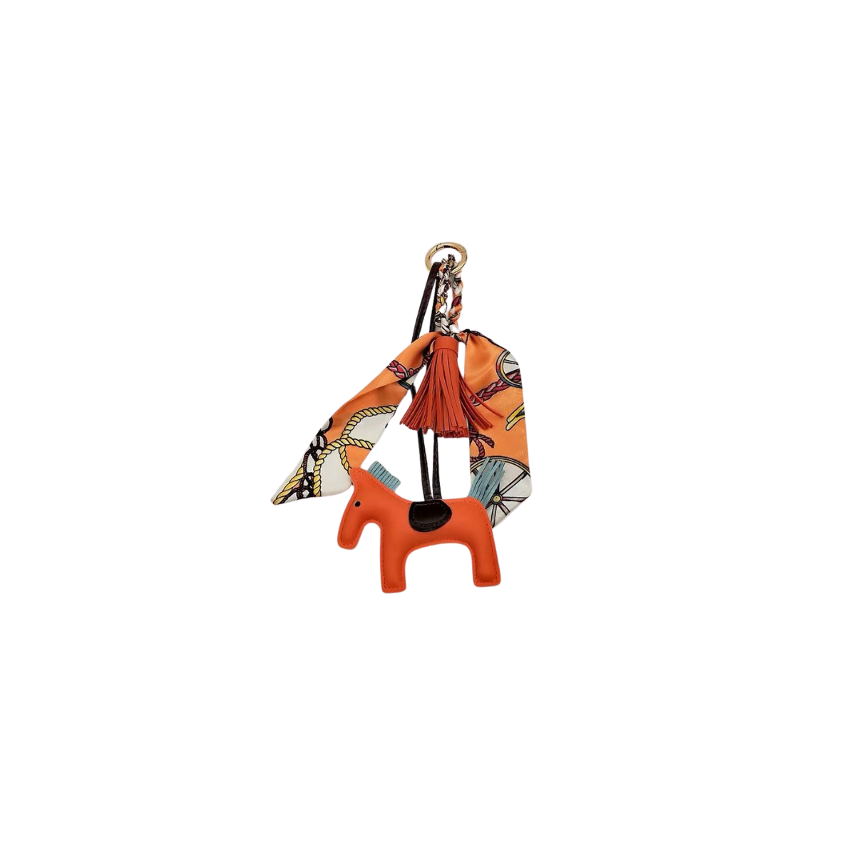 ORANGE HORSE CHARM