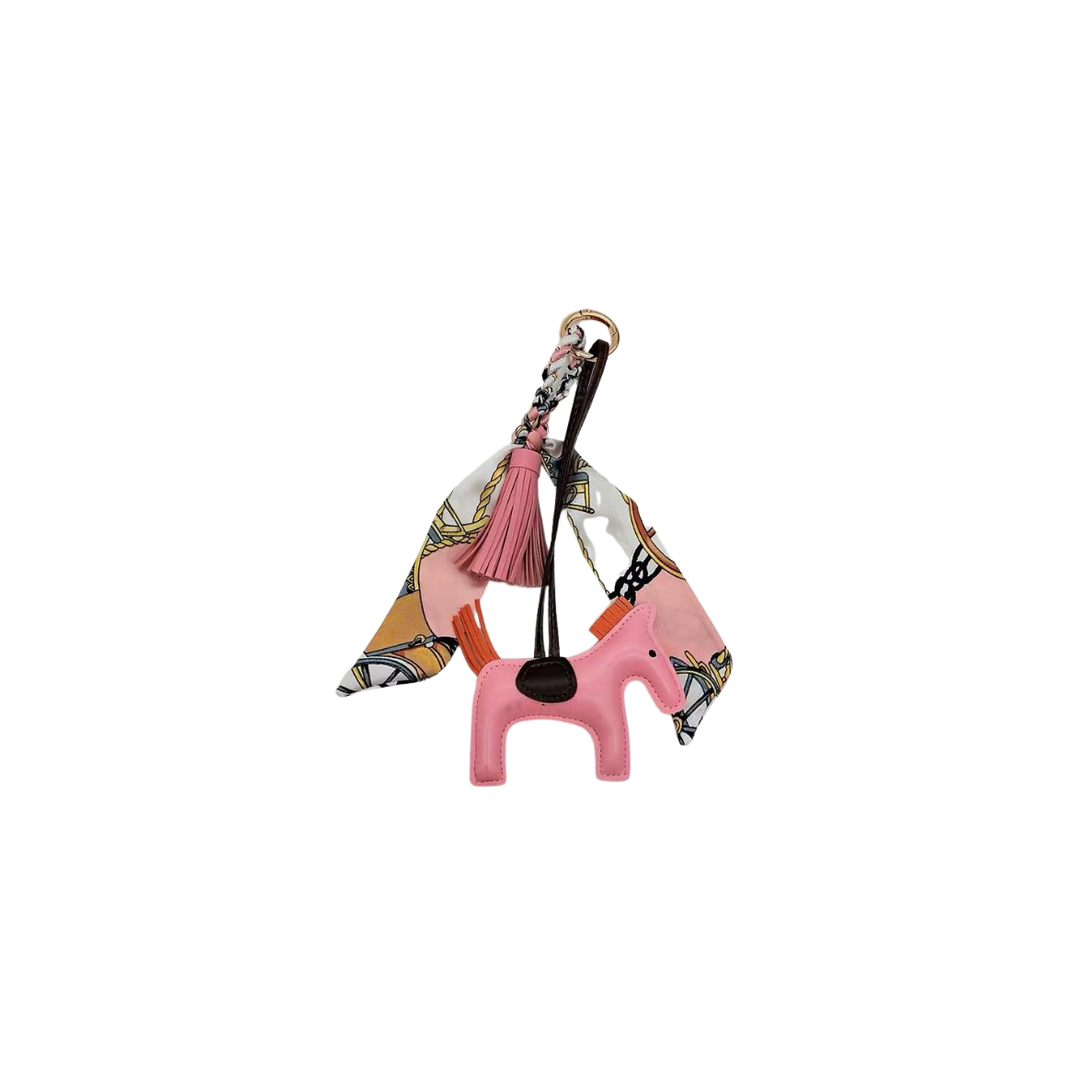 LIGHT PINK HORSE CHARM