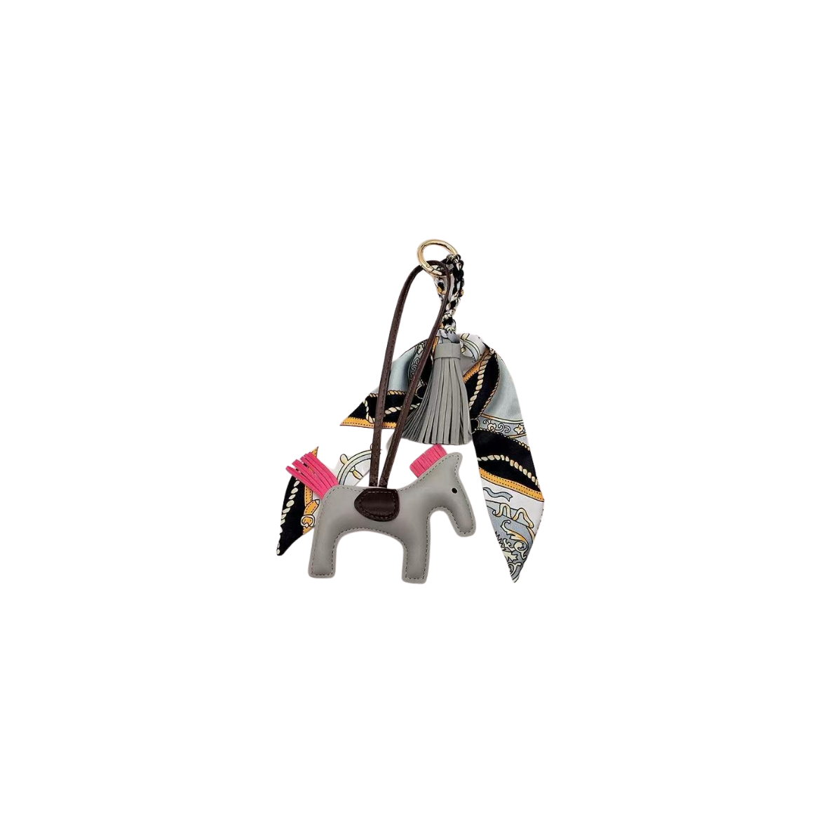 GREY HORSE CHARM