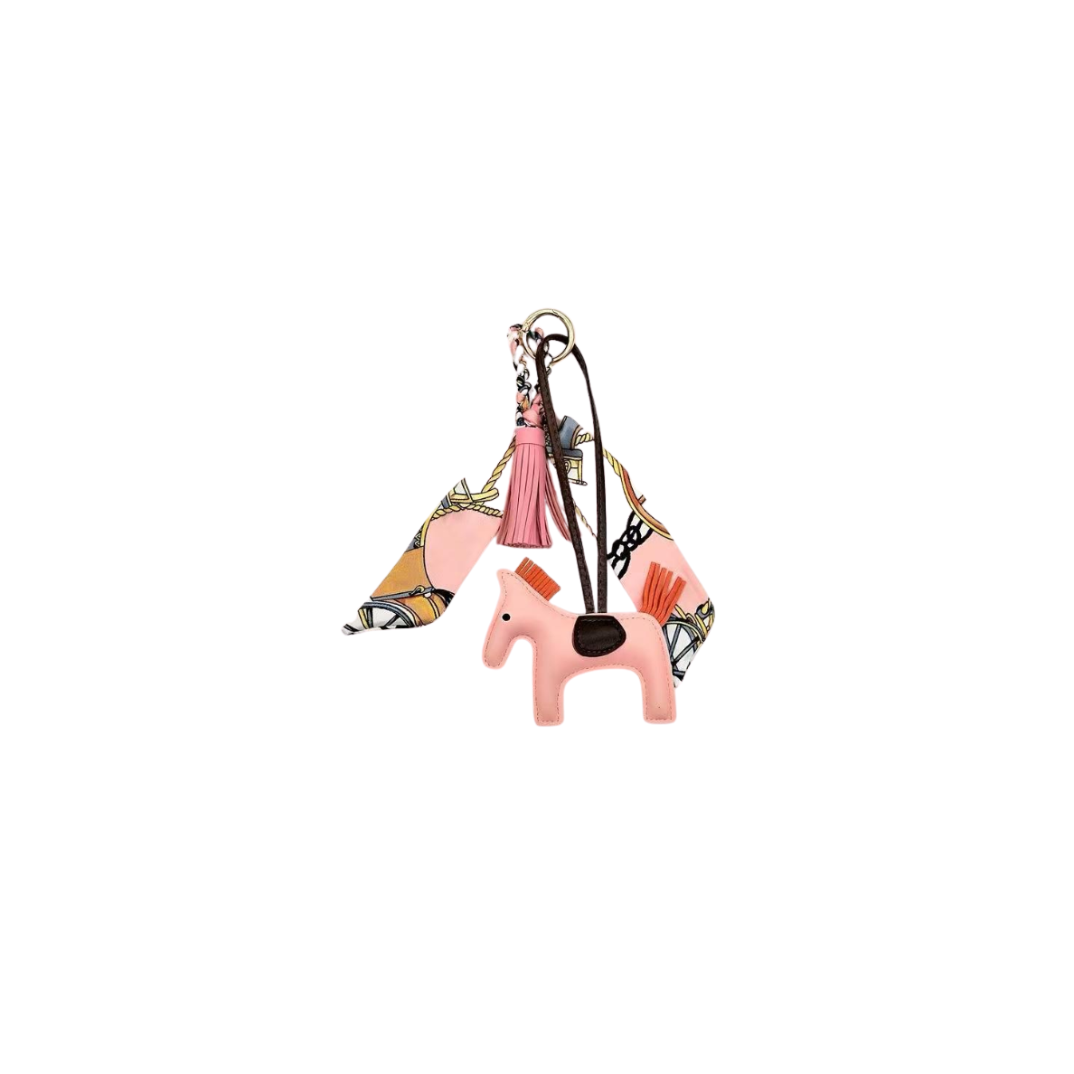 PINK FLAMINGO HORSE CHARM