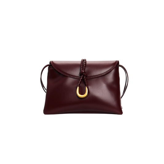 ILEA WINE RED BROWN BAG