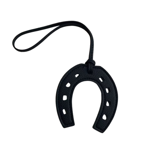 HORSESHOE BLACK CHARM
