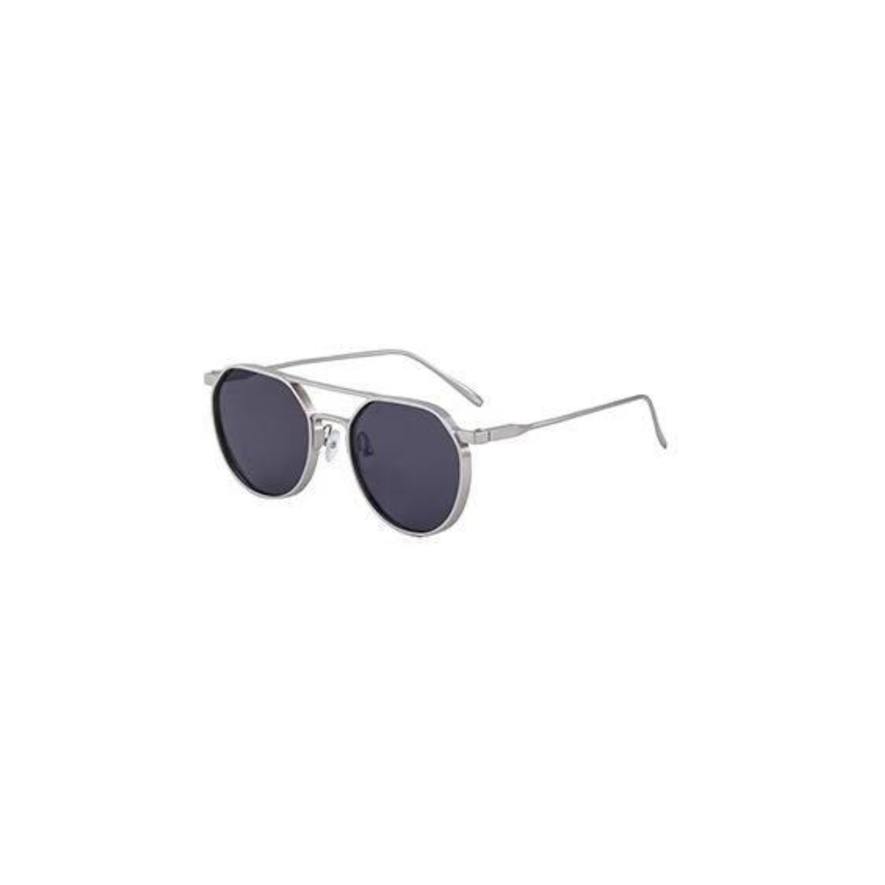 TESSA SILVER BLACK SUNNIES