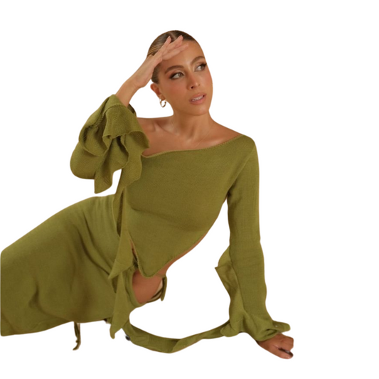 BOTANIC SLICE DRESS