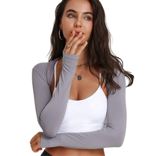 GREY ARM SLEEVES
